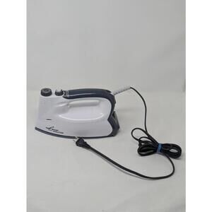 EuroSteam Evolution Iron Model 6399/3 Built In Boiler Black / White